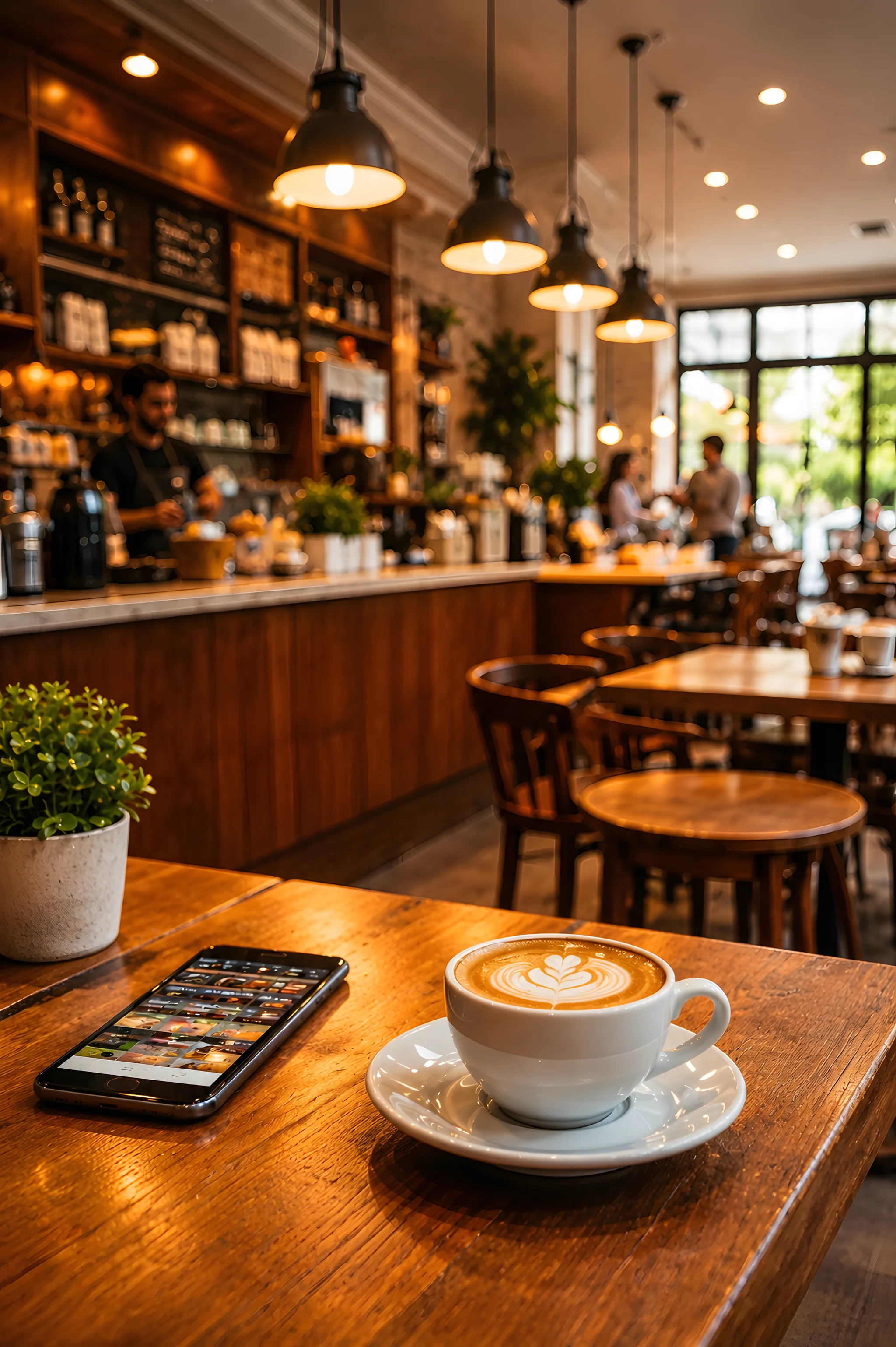 Cafe background